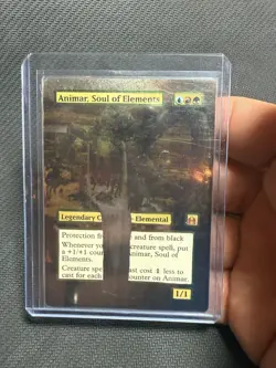 Animar, Soul Of Elements Mtg Altered Art Sticker Overlay - Image 1