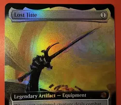 MTG LOST JITTE- FOIL EXTENDED ART - BIG - MYTHIC , NM - FOIL #0088, UNPLAYED - Image 3