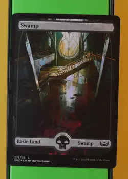 Swamp (Extended Art Foil) 276/281 - SNC - Magic MTG - Image 1