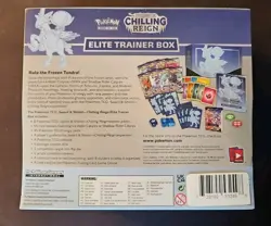 Pokemon: Chilling Reign Elite Trainer Box ETB FACTORY SEALED shadow Rider Art - Image 3