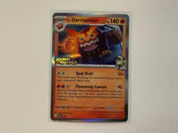 N's Darmanitan - SVP181 Journey Together Prerelease Promo Pokemon - NM - Image 1