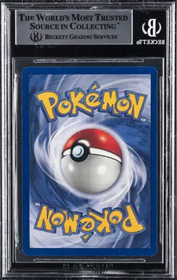 1999 POKEMON SHADOWLESS RED CHEEKS #58 PIKACHU BGS 9 - Image 2