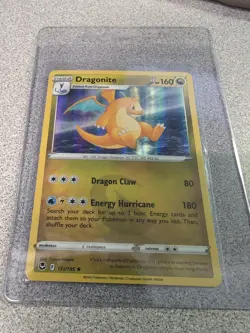 Dragonite - 135/195 - Silver Tempest - Pokemon TCG - Holo - NM - Image 1