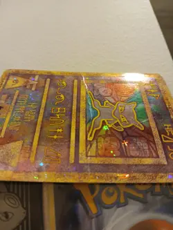 VTG Black Star Promos X4 Pokemon TCG Inc Ancient Mew Holo Meowth Pikachu Mew - Image 3