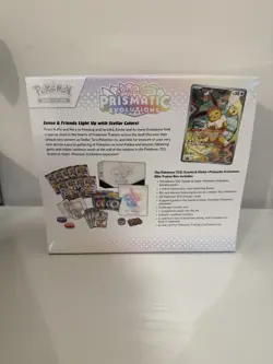 Pokemon PRISMATIC EVOLUTIONS Elite Trainer Box ETB New & Sealed Scarlet & Violet - Image 2