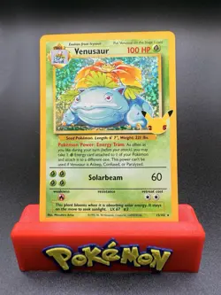 Pokemon Sword & Shield Celebrations Venusaur 15/102 Classic Collection Holo - Image 1