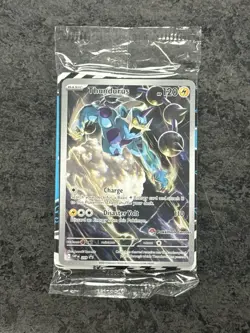 Thundurus SVP 209 Black Star Promo Pokemon Centre Stamped ETB Sealed Black Bolt - Image 1
