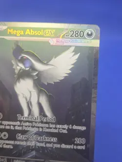 Pokemon Mega Evolution Mega Absol ex 180/132 Special Illustration Rare NM - Image 4