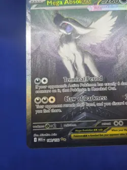 Pokemon Mega Evolution Mega Absol ex 180/132 Special Illustration Rare NM - Image 5