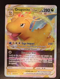 Dragonite VSTAR 050/078 Pokemon GO Holo - Image 1