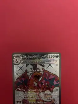 Pokemon TCG Obsidian Flames Charizard EX 215/197 Ultra Rare Near Mint Condition - Image 3
