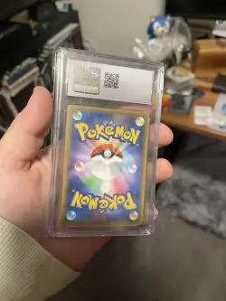Pokemon Pikachu P.M. Stamp Bx. Japanese Full Art Promo 227/S-p CGC 10 - Image 2