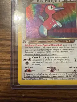 Pokemon Neo Destiny 1st Edition Dark Porygon2 Holo 8/105 NM Near Mint - Image 5