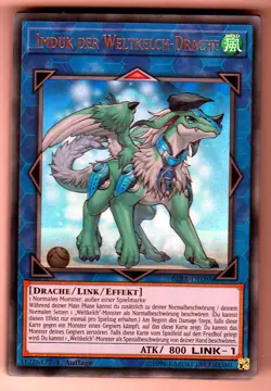Yu-GI-OH Imduk Der Weltkelch Drache Ultra Rare BLRR-DE086 NEU! - Image 1