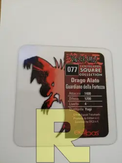 Drago Alato Guardiano 077 R Lamincards Square Collection R Yugioh Edibas R EX - Image 2