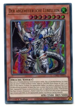 Yu-Gi-Oh! Der Abgeheuerliche Lubellion Ultra Rare CH01-DE010 - Image 1