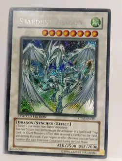 Stardust Dragon CT05-EN001 Secret Rare Yu-Gi-Oh Collector Tin 5 Card - Image 1