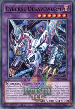 1st Ed Cyberse Desavewurm CYAC-EN034 Yugioh - Image 1