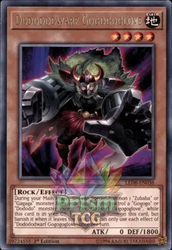 1st ed Dodododwarf Gogogoglove rare LED6-EN036 Yugioh - Image 1