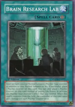 1x (P) Brain Research Lab - ANPR-EN057 - Common - Unlimited Edition YuGiOh - Image 1