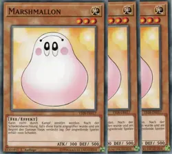 yugioh 3x Marshmallon YS18-DE017 COMMON 1Auflage Deutsch - Image 1