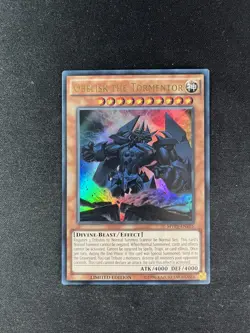 Yu-Gi-Oh! Obelisk The Tormentor MVP1-ENSV5 Limited Edition Ultra Rare Yugioh - Image 1