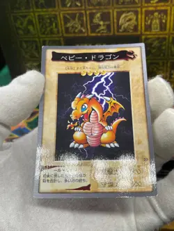 yugioh bandai Baby Dragon No.28 old school 1999 TCG - Image 3