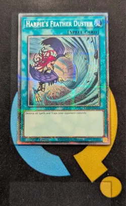MP25-EN016 Harpie's Feather Duster Alt Art Starlight Rare 1st Edition YuGiOh - Image 1