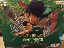 One Piece TCG Legacy of the Master OP-12 Booster Box English Sealed - Image 1