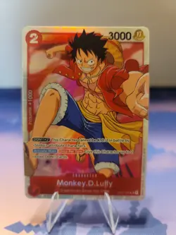 Monkey D Luffy OP01-024 PRB01 One Piece TCG Standard Foil ENGLISH - Image 1