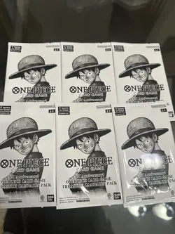 ONE PIECE: 3rd Anniversary Treasure Campaign Pack(s) ENGLISH (LOT OF 6) - Image 1