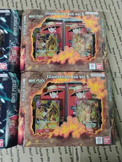 One Piece Illustration Box IB05 + IB06 Vol 5 & 6 - ENG Sealed NEW Lot Of 4 - Image 3