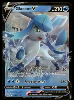 Glaceon V #SWSH196 Pokemon SWSH: Sword & Shield Promo Cards - Image 1