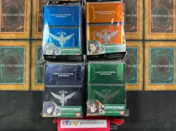 Gundam War Deck Box Card Case Gundam OO Metal Thin Cases TCG OCG Set Of 4 - Image 1