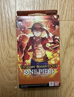 One Piece Treasure Boosters Set Collectible Card Game English Version New Sealed - Image 1
