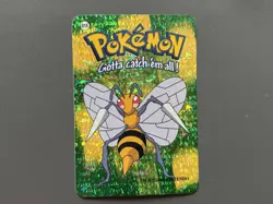Beedrill #15 Vending Prism Holo Sticker Card 2000 Pokemon CNo2 - Image 1