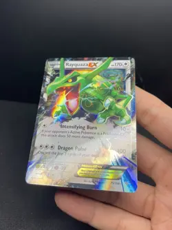 Pokemon TCG Rayquaza EX Ultra Rare Card 75/108 XY: Roaring Skies - Image 3