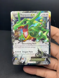 Pokemon TCG Rayquaza EX Ultra Rare Card 75/108 XY: Roaring Skies - Image 4