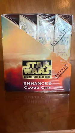 Star Wars CCG Enhanced Cloud City Sealed Box - 12 Units - Premium Cards Included - Image 3
