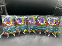 056/094 MEGA GENGAR EX DOUBLE RARE PHANTASMAL FLAMES POKEMON CARD x5 - Image 1