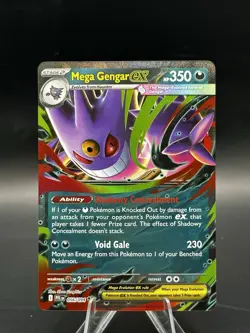 056/094 MEGA GENGAR EX DOUBLE RARE PHANTASMAL FLAMES POKEMON CARD x5 - Image 4