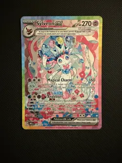 Pokemon TCG Sylveon EX Card Sir 156/131 Prismatic Evolutions English - Image 1