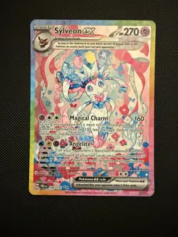 Pokemon TCG Sylveon EX Card Sir 156/131 Prismatic Evolutions English - Image 2