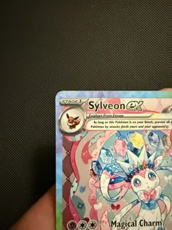 Pokemon TCG Sylveon EX Card Sir 156/131 Prismatic Evolutions English - Image 4