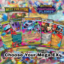 Pokemon MEGA EXs CHOOSE YOUR CARD (Charizard, Lucario, Gengar, More) You Pick NM - Image 1