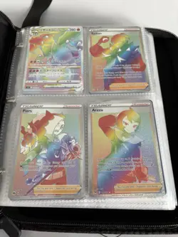 Pokemon TCG Mixed Card Lot Binder Charizard Pikachu Mewtwo GX EX VSTAR Holo Foil - Image 1