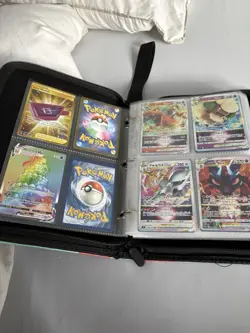 Pokemon TCG Mixed Card Lot Binder Charizard Pikachu Mewtwo GX EX VSTAR Holo Foil - Image 2