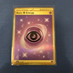 Basic Psychic Energy Scarlet & Violet TCG Card Basic 207/165 151 Hyper Rare - Image 1