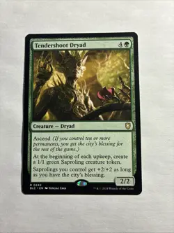 Tendershoot Dryad - Commander: Bloomburrow MTG Plus Bonus Card!!! - Image 1