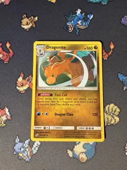 Pokemon Cards Dragonite 119/181 Cosmos Holo Promo Team Up - (LP) #1 - Image 1